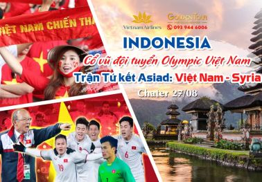 Tour Indonesia Cổ vũ Olympic Việt Nam: Trận tứ kết Việt Nam - Syria 27/08